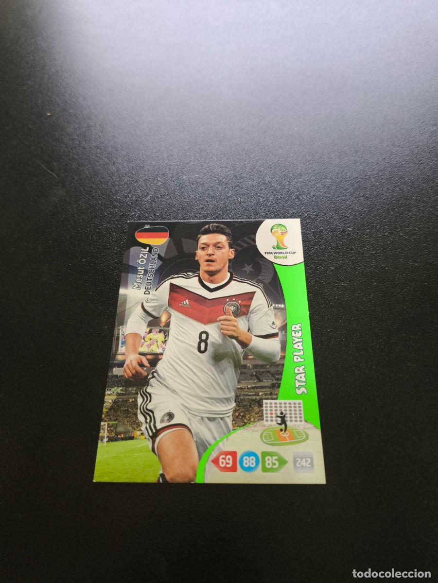 Cromos de F&uacute;tbol: Mesut &Ouml;zil STAR PLAYER ALEMANIA PANINI ADRENALYN XL WORLD CUP MUNDIAL BRASIL 2014 NO LIGA ESTE