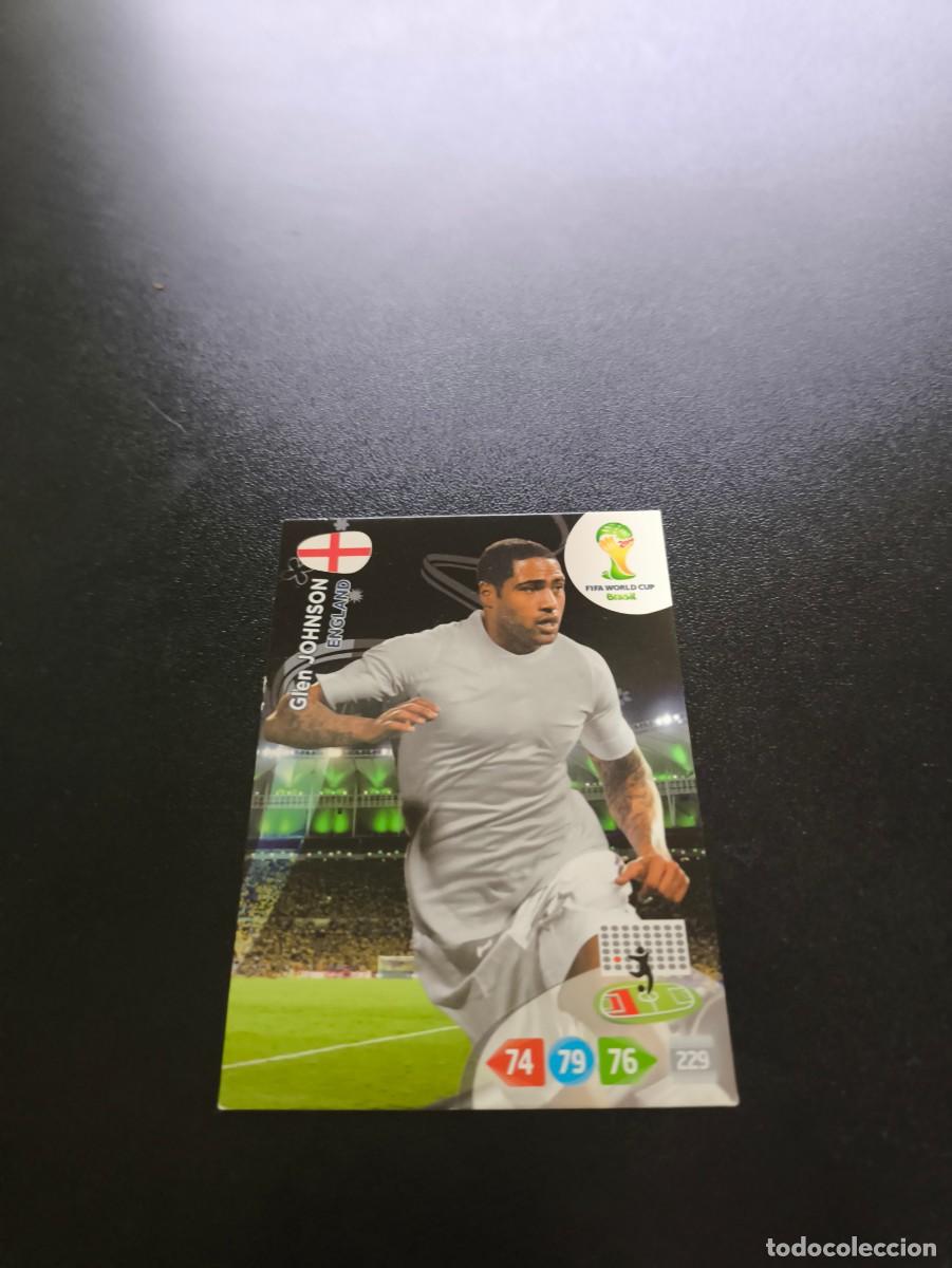 Cromos de F&uacute;tbol: Glen Johnson INGLATERRA ENGLAND PANINI ADRENALYN XL WORLD CUP MUNDIAL BRASIL 2014 NO LIGA ESTE