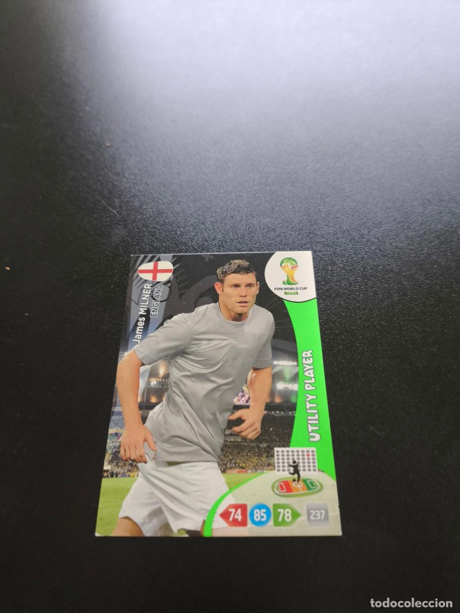 Cromos de F&uacute;tbol: James Milner UTILITY INGLATERRA PANINI ADRENALYN XL WORLD CUP MUNDIAL BRASIL 2014 NO LIGA ESTE
