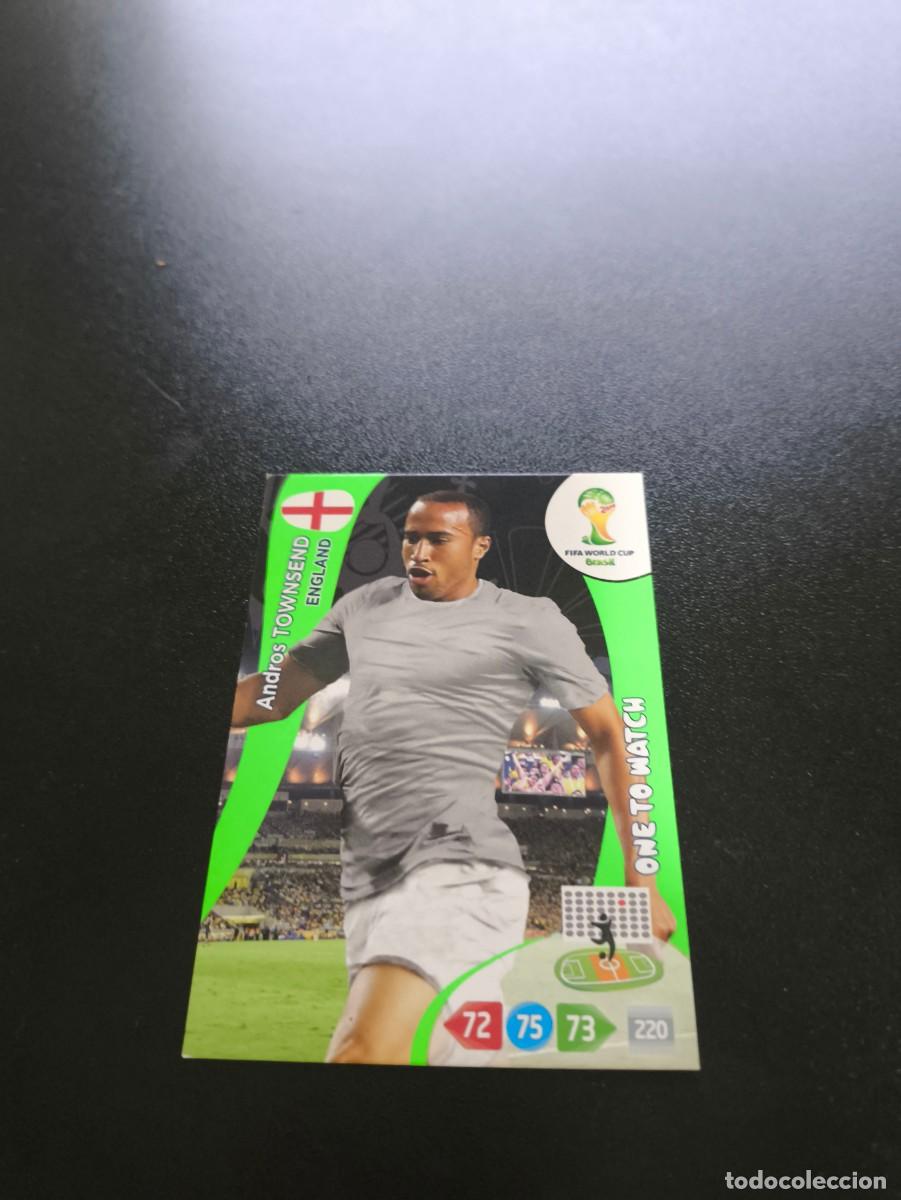 Cromos de F&uacute;tbol: Andros Townsend ONE WATCH INGLATERRA PANINI ADRENALYN XL WORLD CUP MUNDIAL BRASIL 2014 NO LIGA ESTE