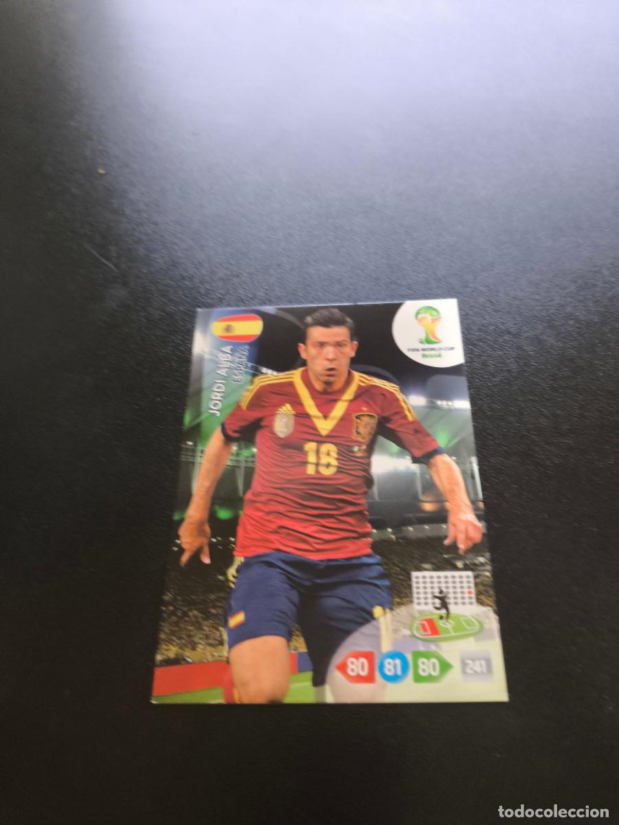 Cromos de F&uacute;tbol: Jordi Alba BARCELONA ESPA&Ntilde;A PANINI ADRENALYN XL WORLD CUP MUNDIAL BRASIL 2014 NO LIGA ESTE