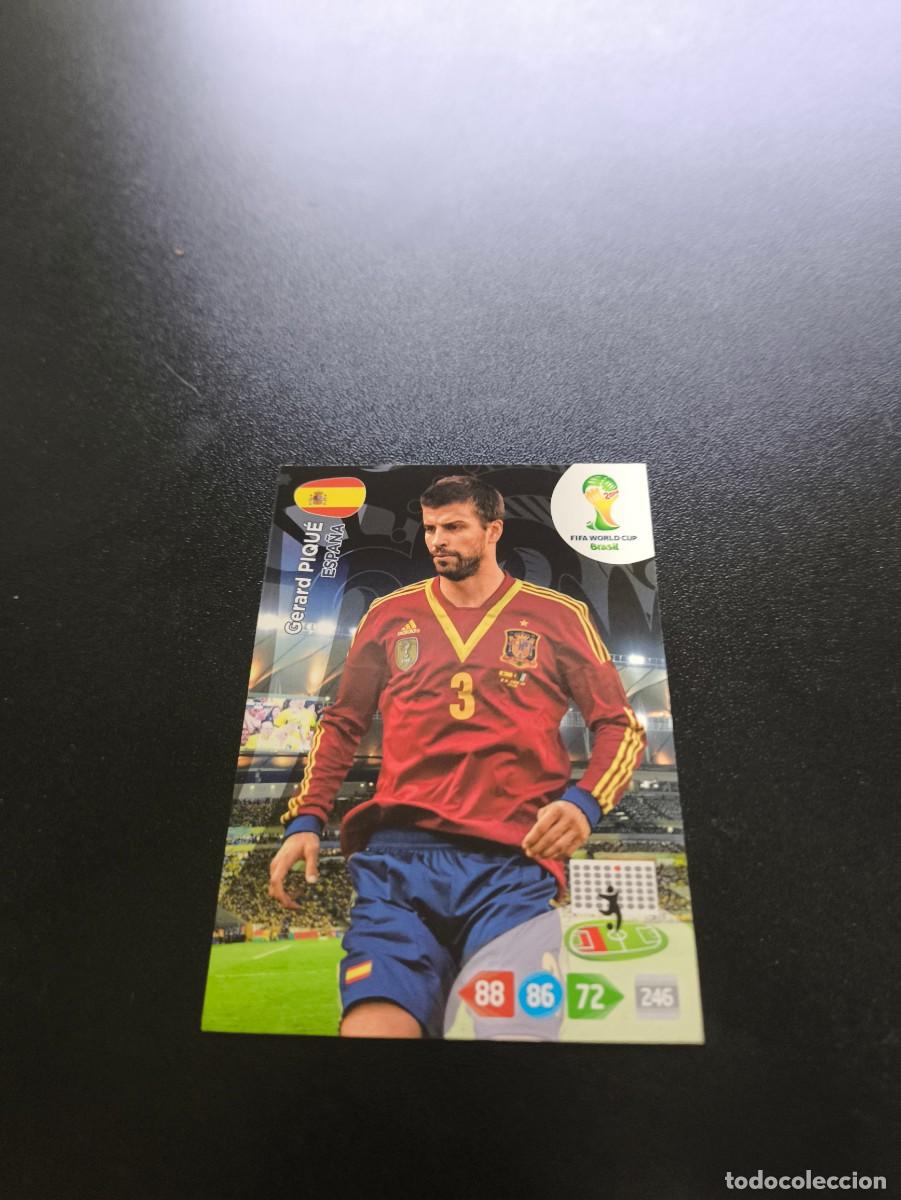 Cromos de F&uacute;tbol: Gerad Pique BARCELONA ESPA&Ntilde;A PANINI ADRENALYN XL WORLD CUP MUNDIAL BRASIL 2014 NO LIGA ESTE