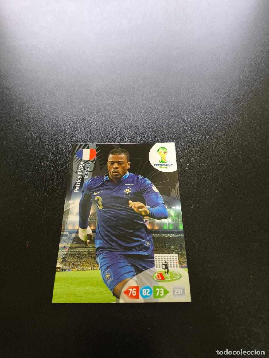 Cromos de f&uacute;tbol: Patrice Evra FRANCIA FRANCE PANINI ADRENALYN XL WORLD CUP MUNDIAL BRASIL 2014 NO LIGA ESTE
