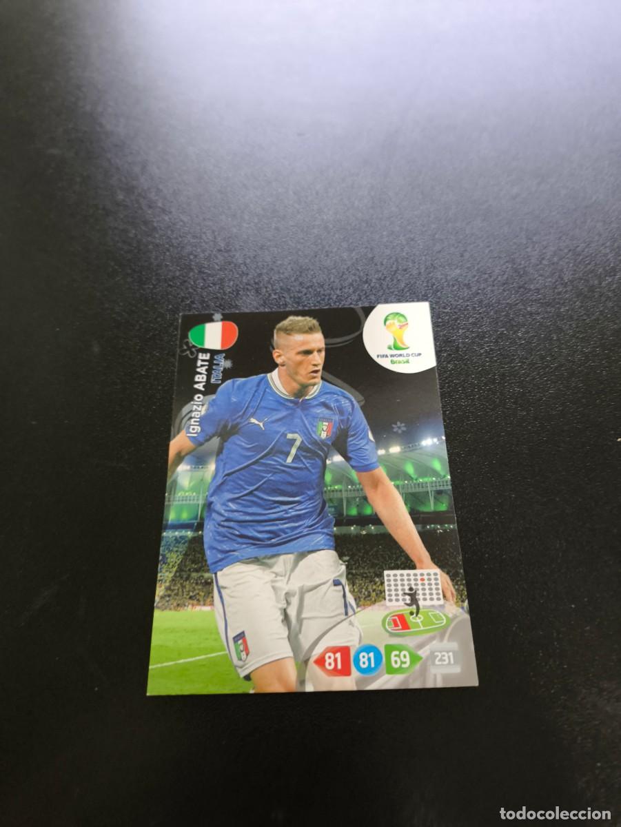 Cromos de F&uacute;tbol: Ignazio Abate ITALIA ITALY PANINI ADRENALYN XL WORLD CUP MUNDIAL BRASIL 2014 NO LIGA ESTE