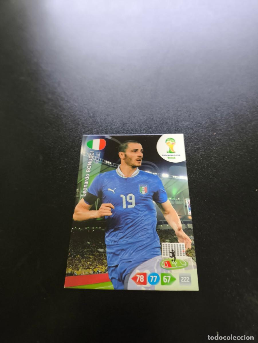 Cromos de F&uacute;tbol: Leonardo Bonucci ITALIA ITALY PANINI ADRENALYN XL WORLD CUP MUNDIAL BRASIL 2014 NO LIGA ESTE