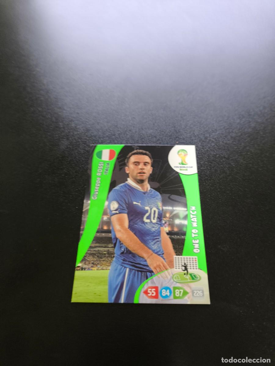 Cromos de F&uacute;tbol: Giuseppe Rossi ONE TO WATCH ITALIA PANINI ADRENALYN XL WORLD CUP MUNDIAL BRASIL 2014 NO LIGA ESTE