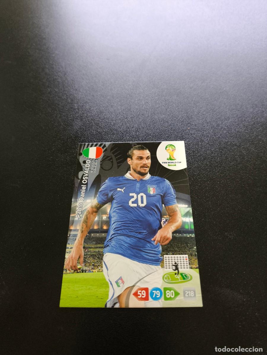 Cromos de F&uacute;tbol: Pablo Daniel Osvaldo ITALIA ITALY PANINI ADRENALYN XL WORLD CUP MUNDIAL BRASIL 2014 NO LIGA ESTE