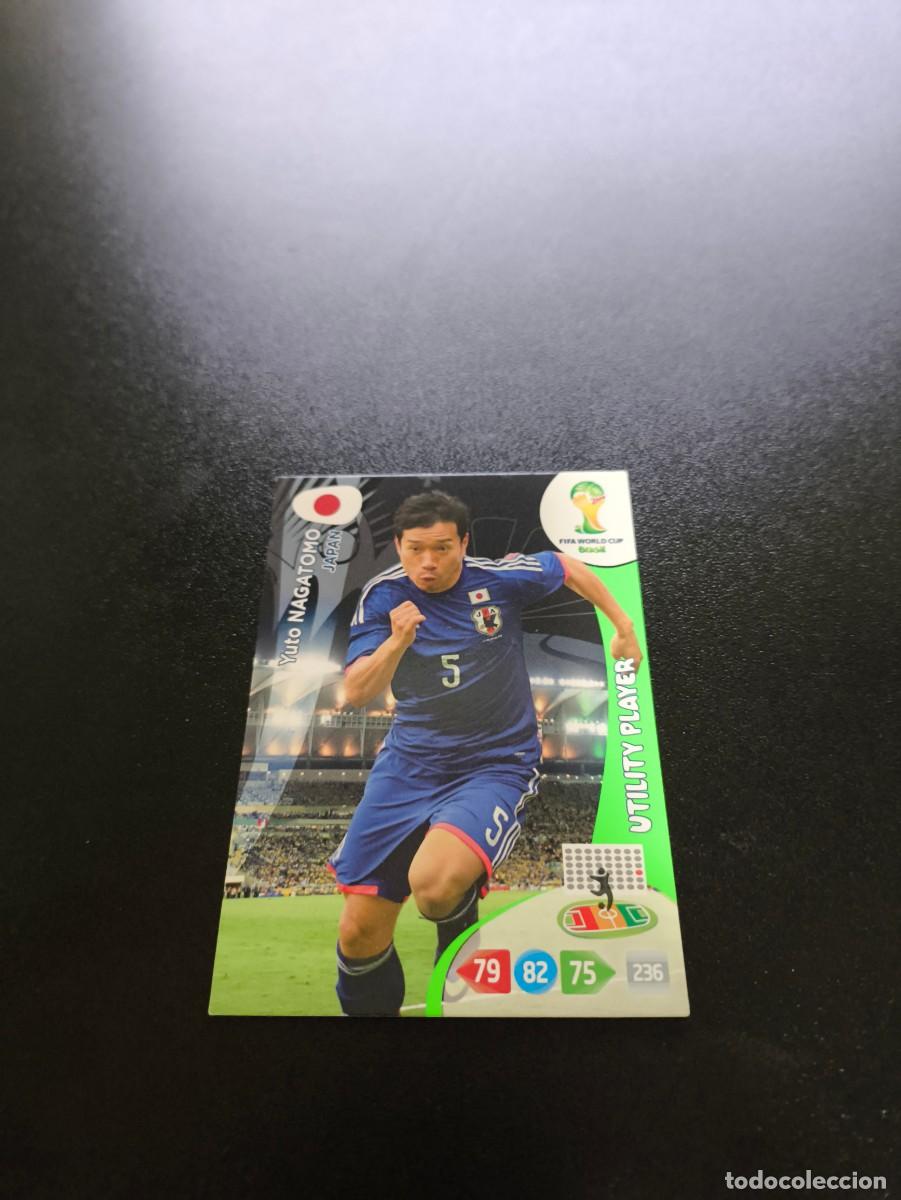 Cromos de F&uacute;tbol: Yuto Nagatomo UTILITY PLAYER JAPON PANINI ADRENALYN XL WORLD CUP MUNDIAL BRASIL 2014 NO LIGA ESTE