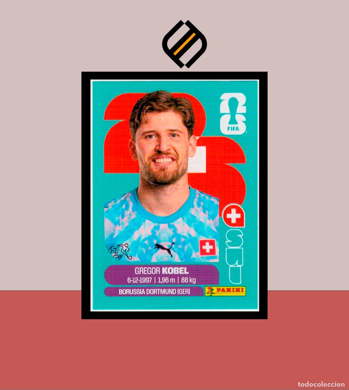 Cromos de F&uacute;tbol: PANINI FIFA CLUB WORLD CUP 2026 26 SUI 2 GREGOR KOBEL SUIZA STICKER MUNDIAL MEX CAN USA LIGA