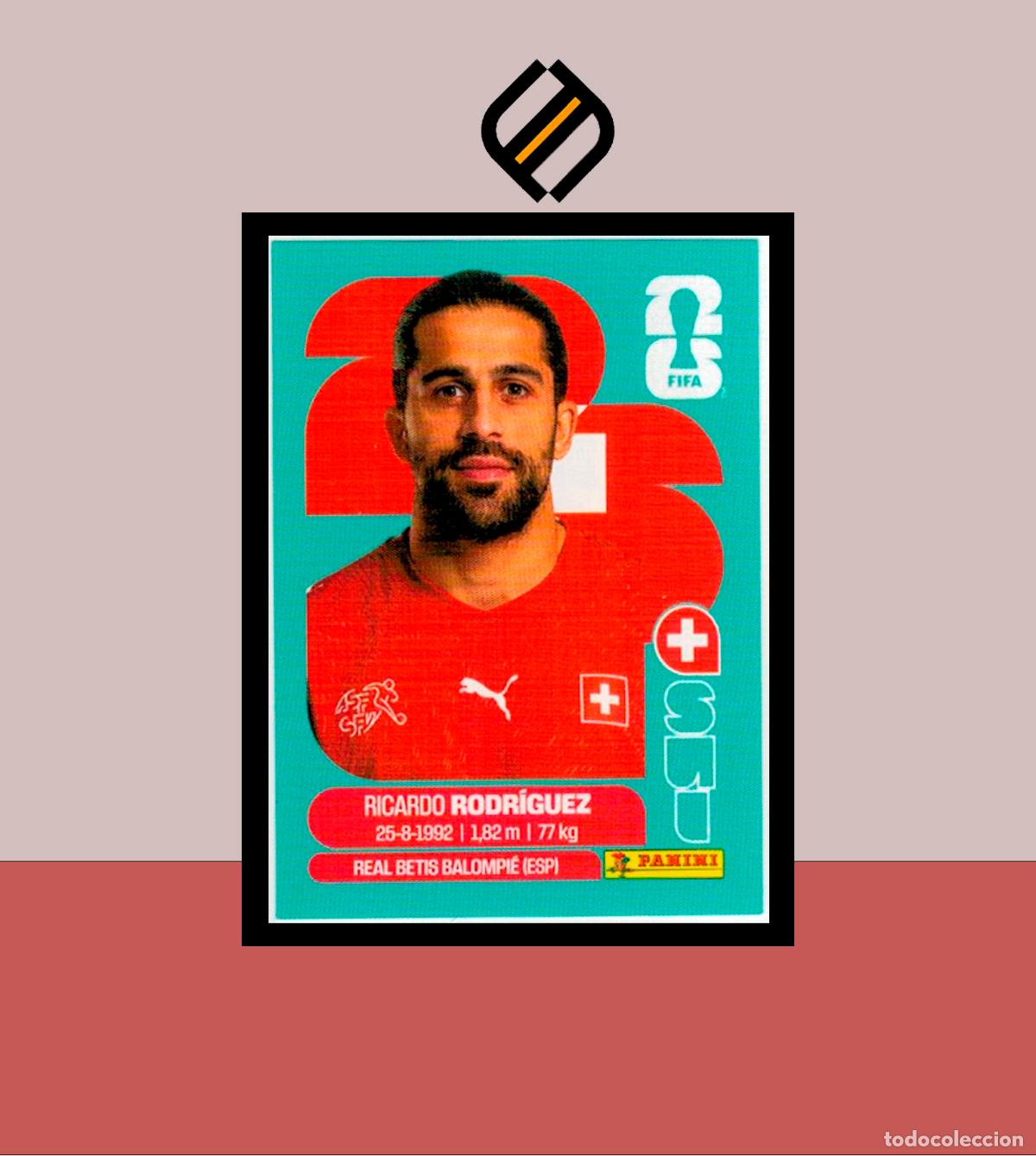 Cromos de F&uacute;tbol: PANINI FIFA CLUB WORLD CUP 2026 26 SUI 5 RICARDO RODR&Iacute;GUEZ SUIZA STICKER MUNDIAL MEX CAN USA LIGA