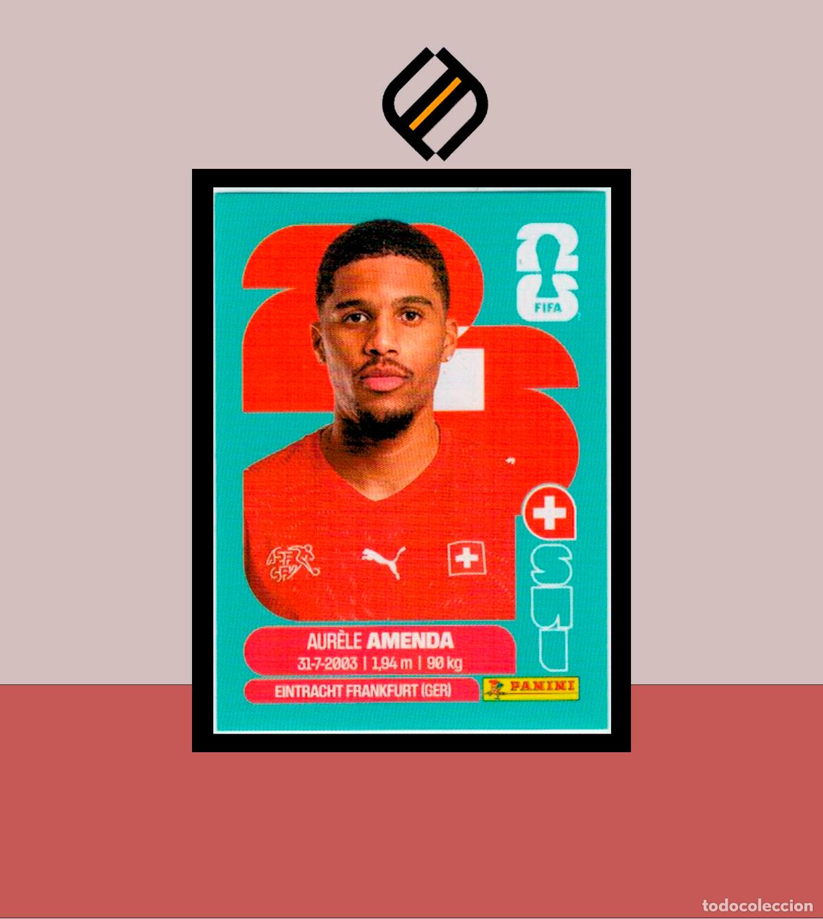 Cromos de F&uacute;tbol: PANINI FIFA CLUB WORLD CUP 2026 26 SUI 7 AUR&Eacute;LE AMENDA SUIZA STICKER MUNDIAL MEX CAN USA LIGA