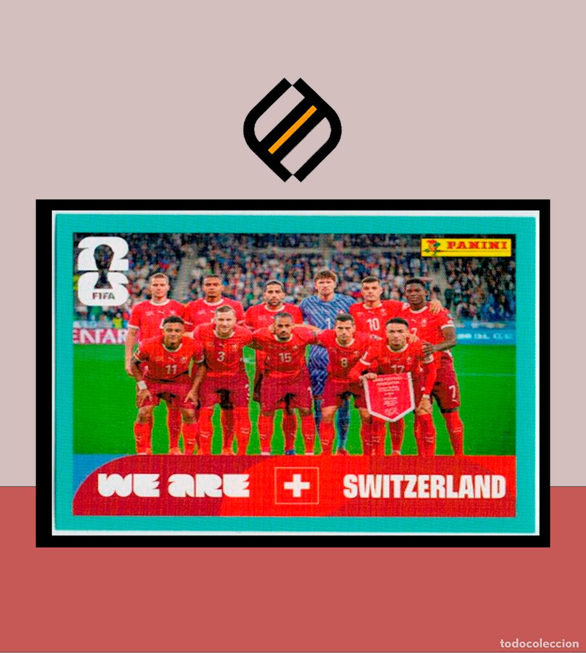 Cromos de F&uacute;tbol: PANINI FIFA CLUB WORLD CUP 2026 26 SUI 13 ALINEACI&Oacute;N SUIZA STICKER MUNDIAL MEX CAN USA LIGA