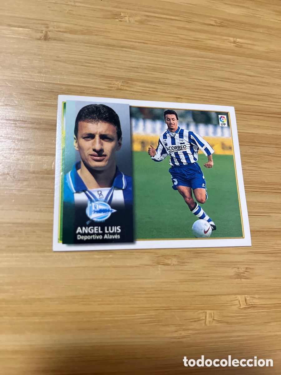Cromos de Futebol: ANGEL LUIS ALAVES EDICIONES ESTE 98 99 1998 1999 SIN PEGAR CROMO FUTBOL UNIFICO ENVIOS