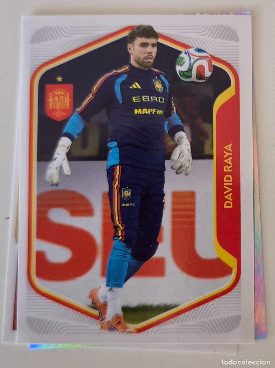 Cromos de F&uacute;tbol: 11 DAVID RAYA COLECCION OFICIAL SELECCION ESPA&Ntilde;OLA CARREFOUR MUNDIAL2026 PANINI