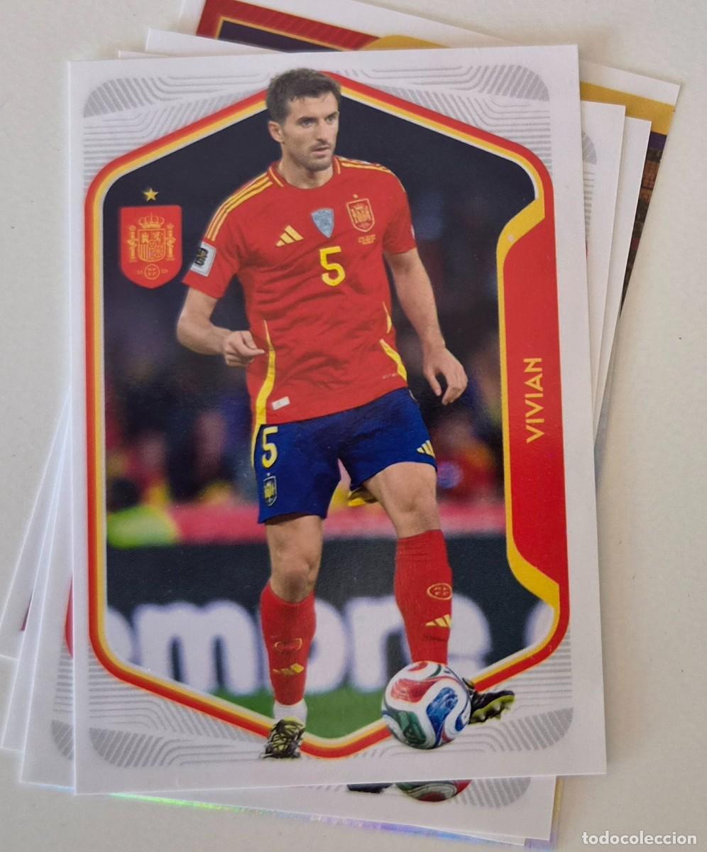 Cromos de F&uacute;tbol: 18 VIVIAN COLECCION OFICIAL SELECCION ESPA&Ntilde;OLA CARREFOUR MUNDIAL2026 PANINI