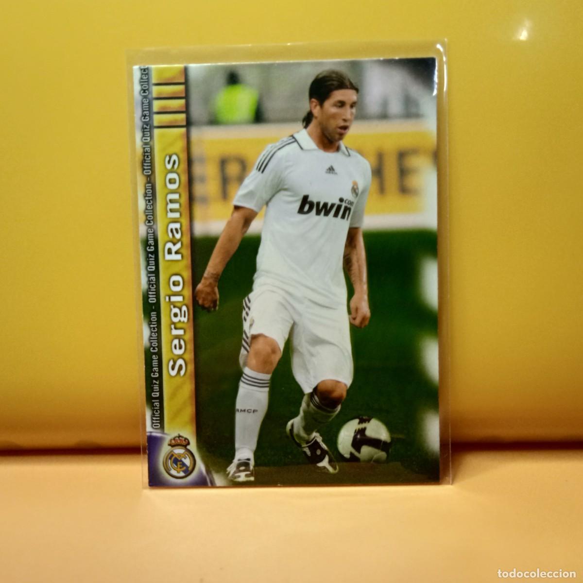 Cromos de F&uacute;tbol: MUNDICROMO 2009 2010 09 10 REAL MADRID SERGIO RAMOS 38