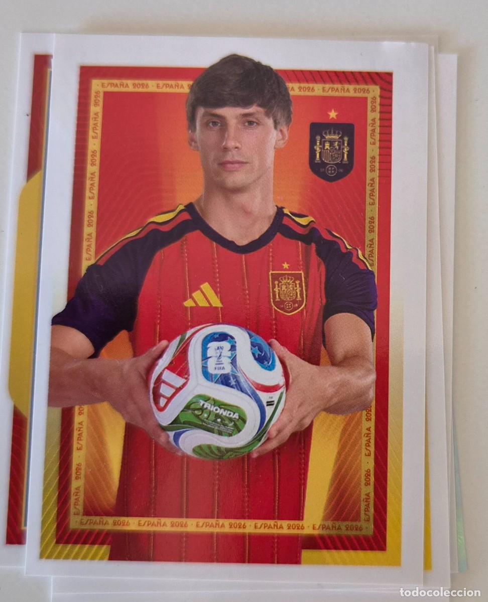 Cromos de F&uacute;tbol: 25 LE NORMAND COLECCION OFICIAL SELECCION ESPA&Ntilde;OLA CARREFOUR MUNDIAL2026 PANINI