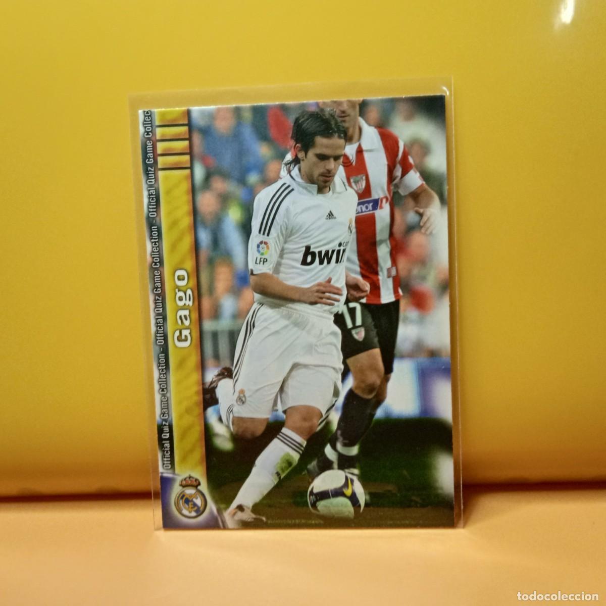 Cromos de F&uacute;tbol: MUNDICROMO 2009 2010 09 10 REAL MADRID GAGO 42