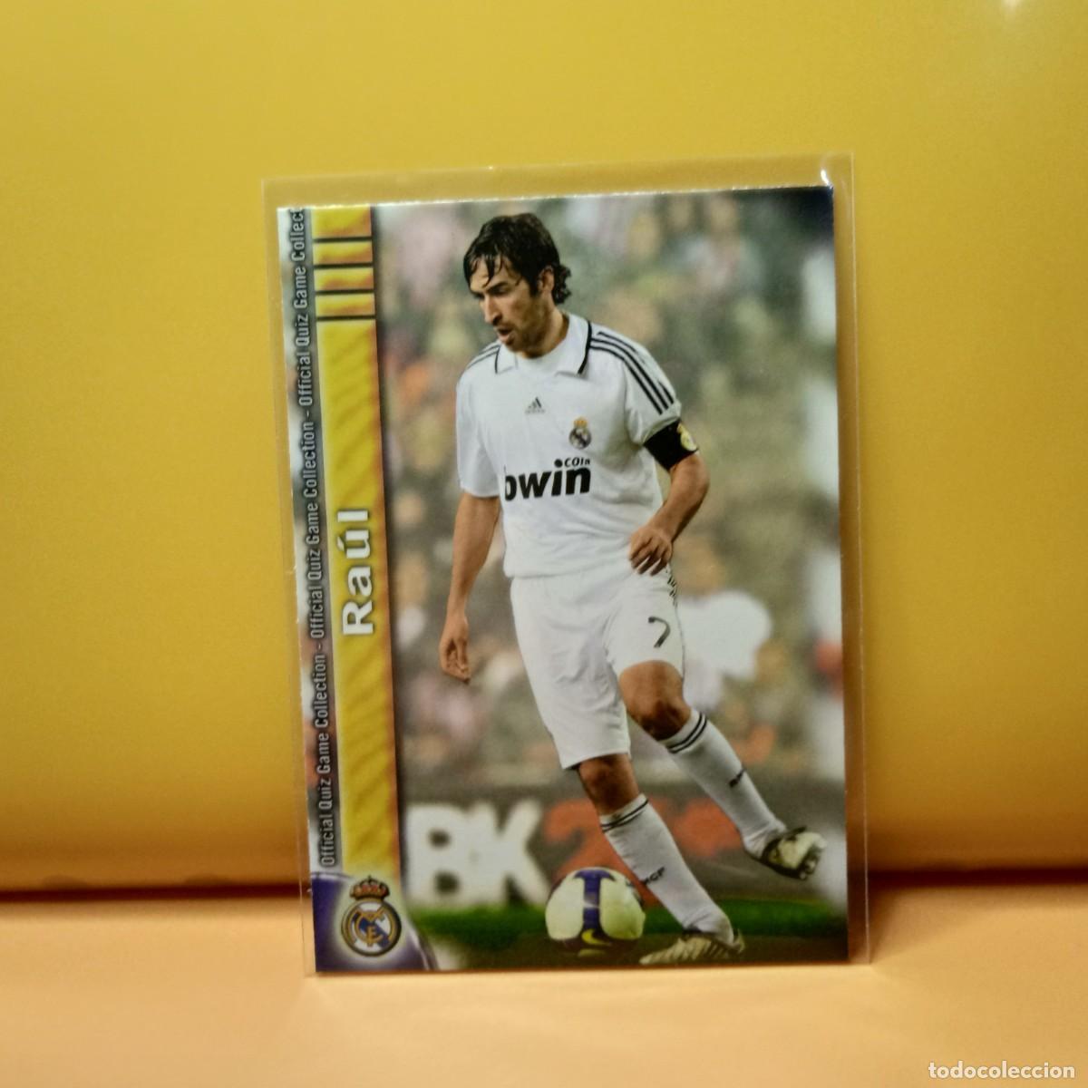 Cromos de F&uacute;tbol: MUNDICROMO 2009 2010 09 10 REAL MADRID RA&Uacute;L 46