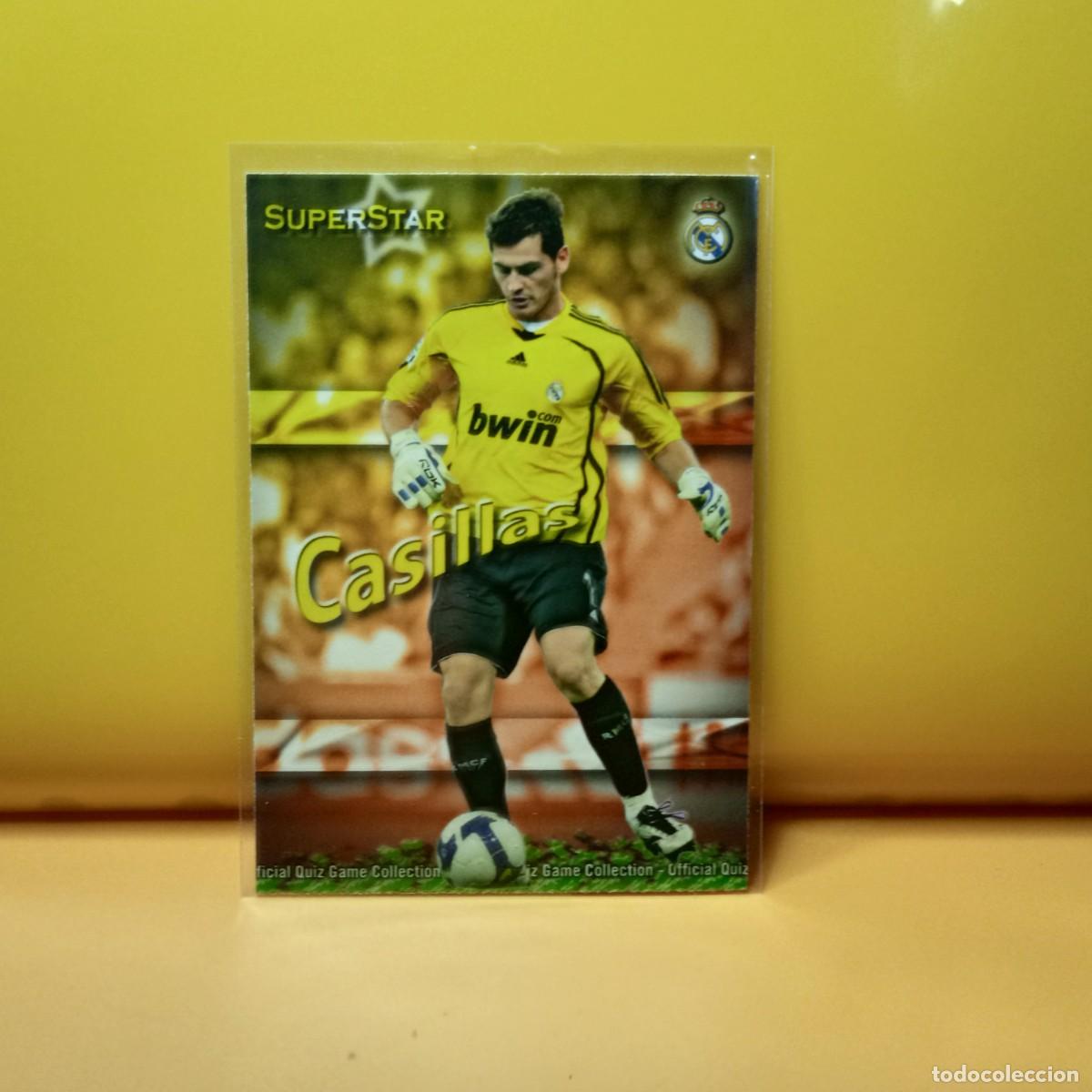 Cromos de F&uacute;tbol: MUNDICROMO 2009 2010 09 10 SUPERSTAR MATE REAL MADRID CASILLAS 50