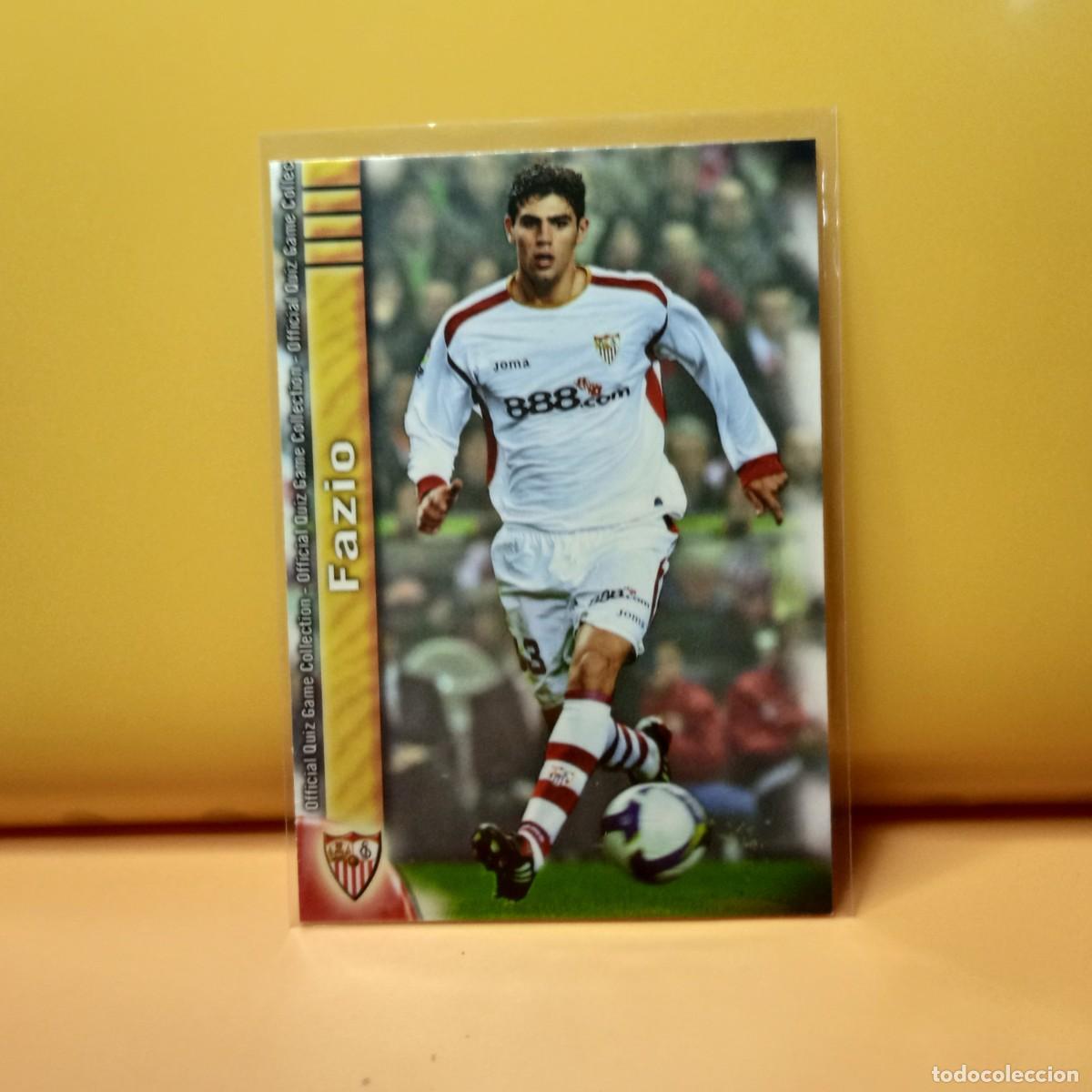 Cromos de F&uacute;tbol: MUNDICROMO 2009 2010 09 10 SEVILLA F.C FAZIO 67