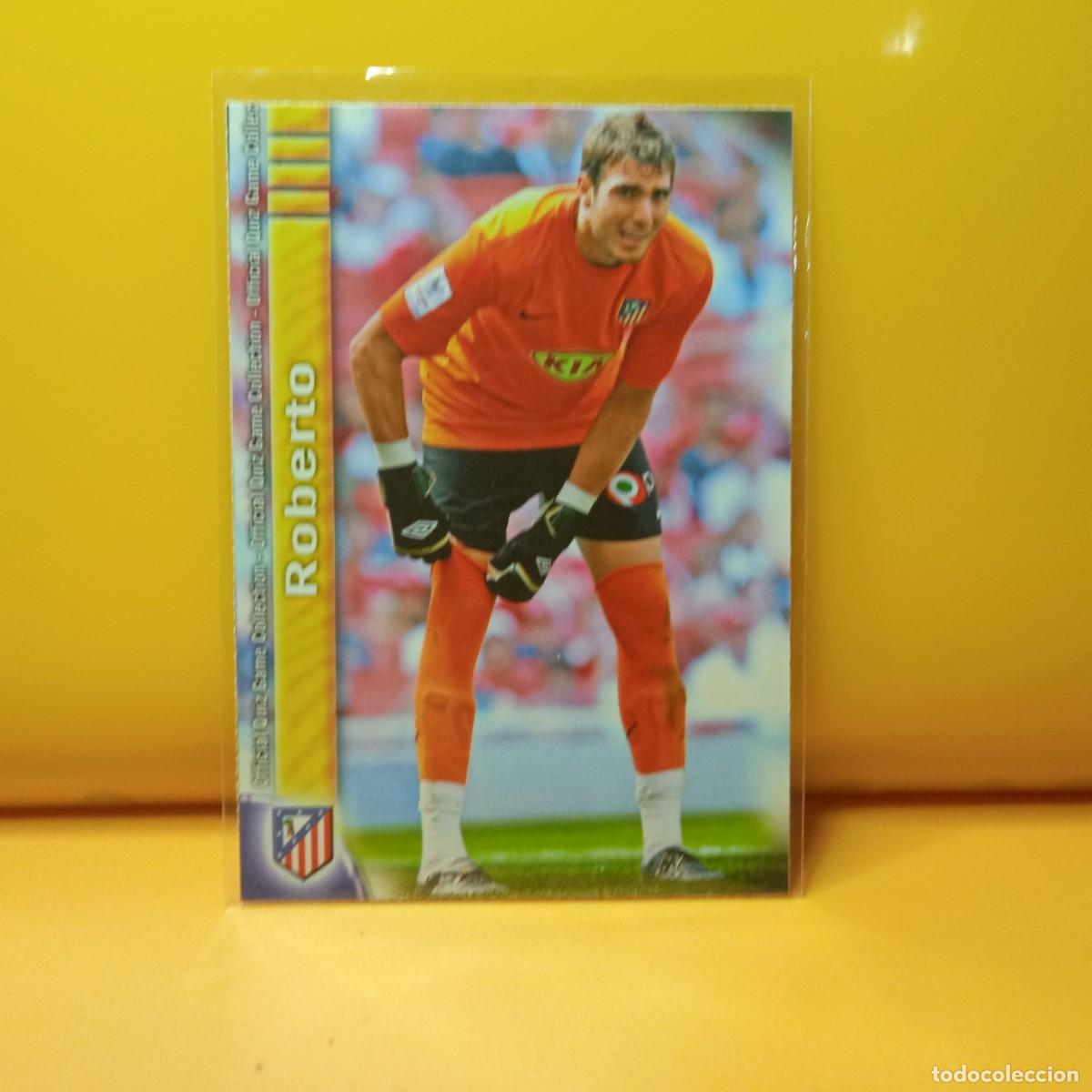Cromos de F&uacute;tbol: MUNDICROMO 2009 2010 09 10 ATL&Eacute;TICO DE MADRID ROBERTO 86 (ALTA)