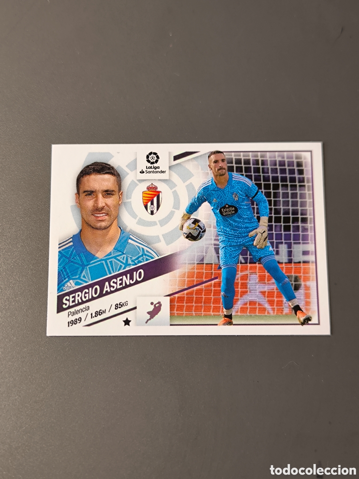 Cromos de F&uacute;tbol: SERGIO ASENJO 4 BIS Real Valladolid Liga Este 22 23