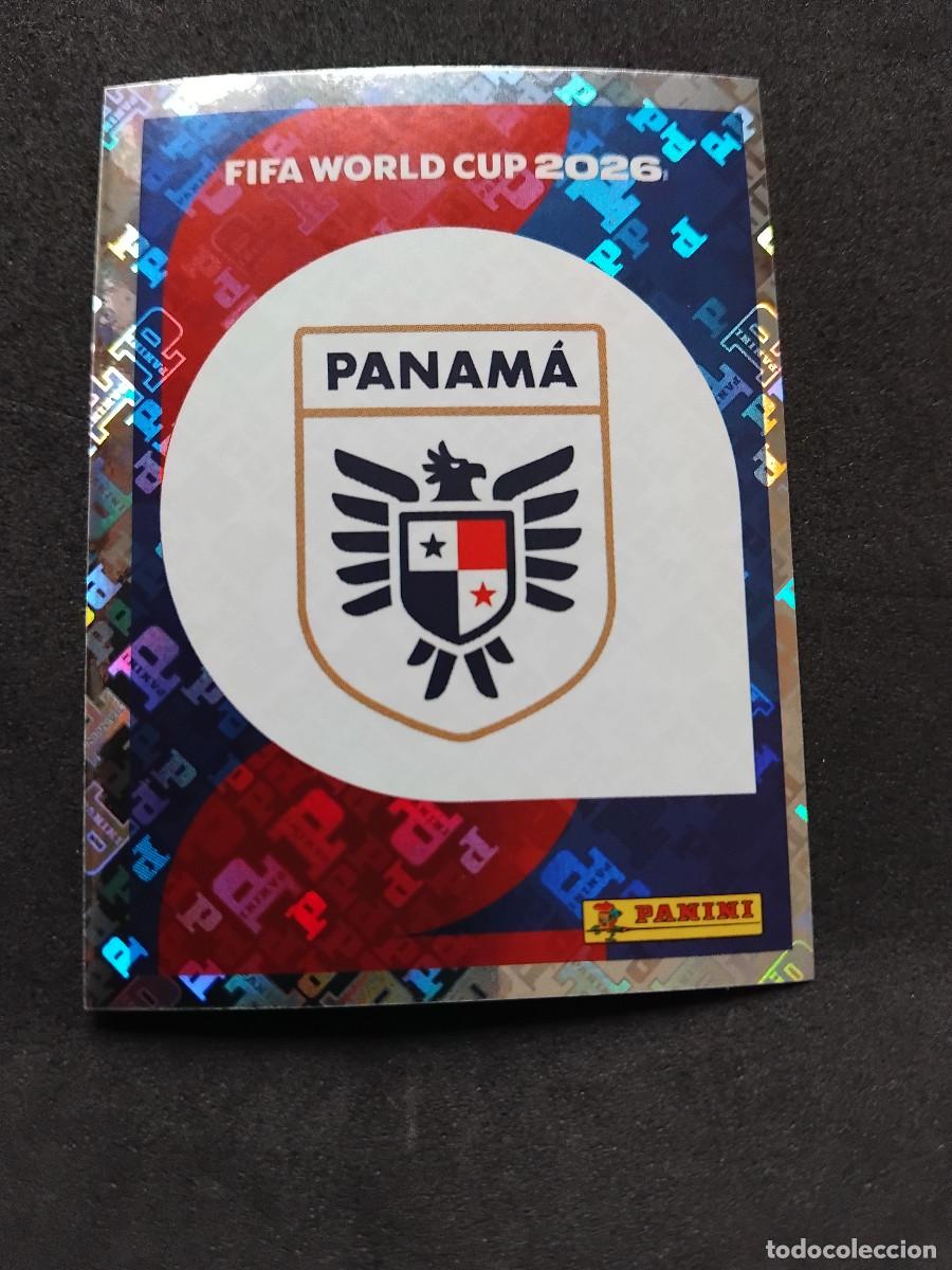Cromos de F&uacute;tbol: ESCUDO DE PANAM&Aacute; PAN 1 DESCENTRADO - PANINI FIFA WORLD CUP 2026 - MUNDIAL 2026 STICKER 26