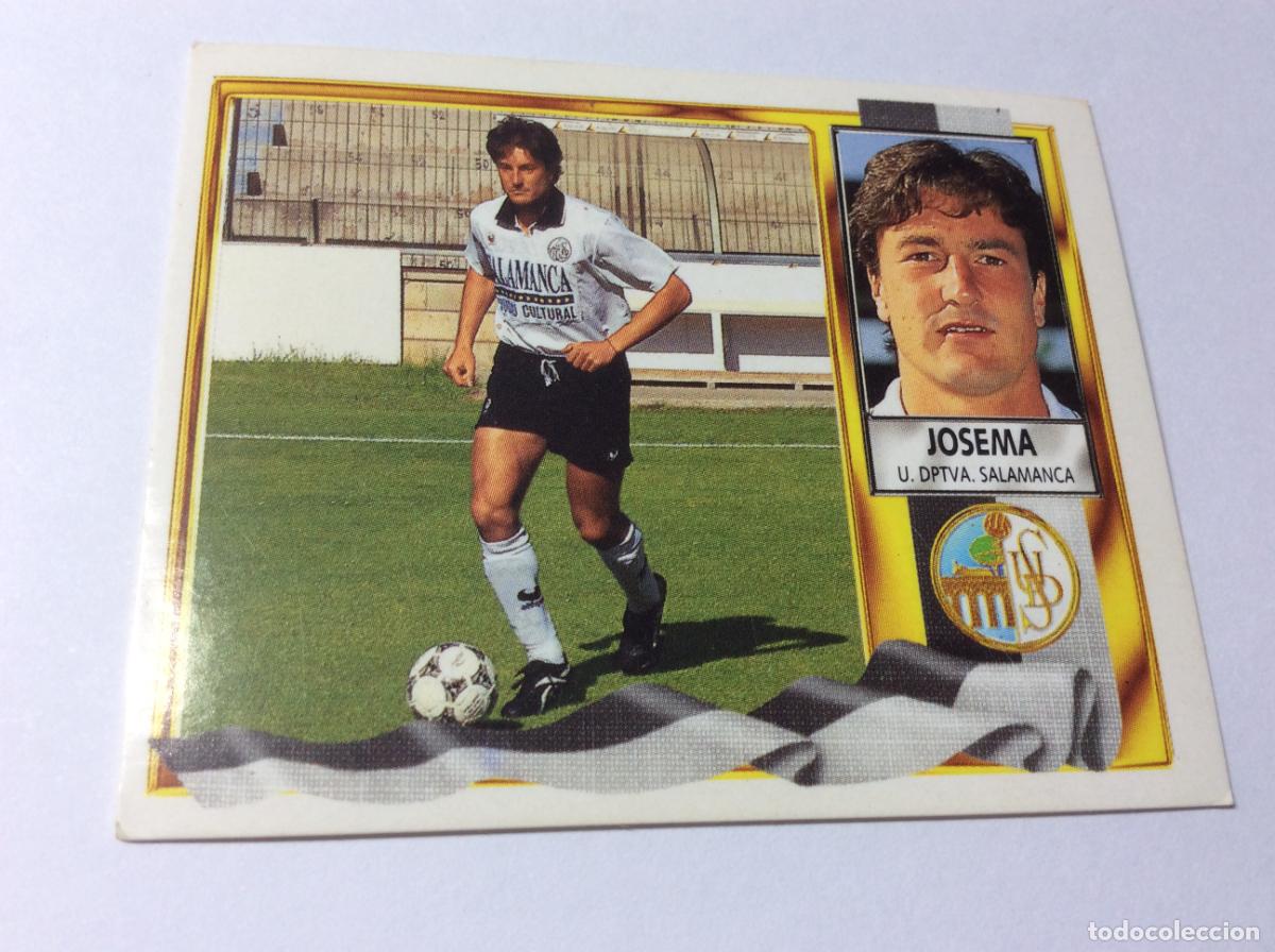 Cromos de F&uacute;tbol: Josema UD Salamanca Este 95 96 1995 1996