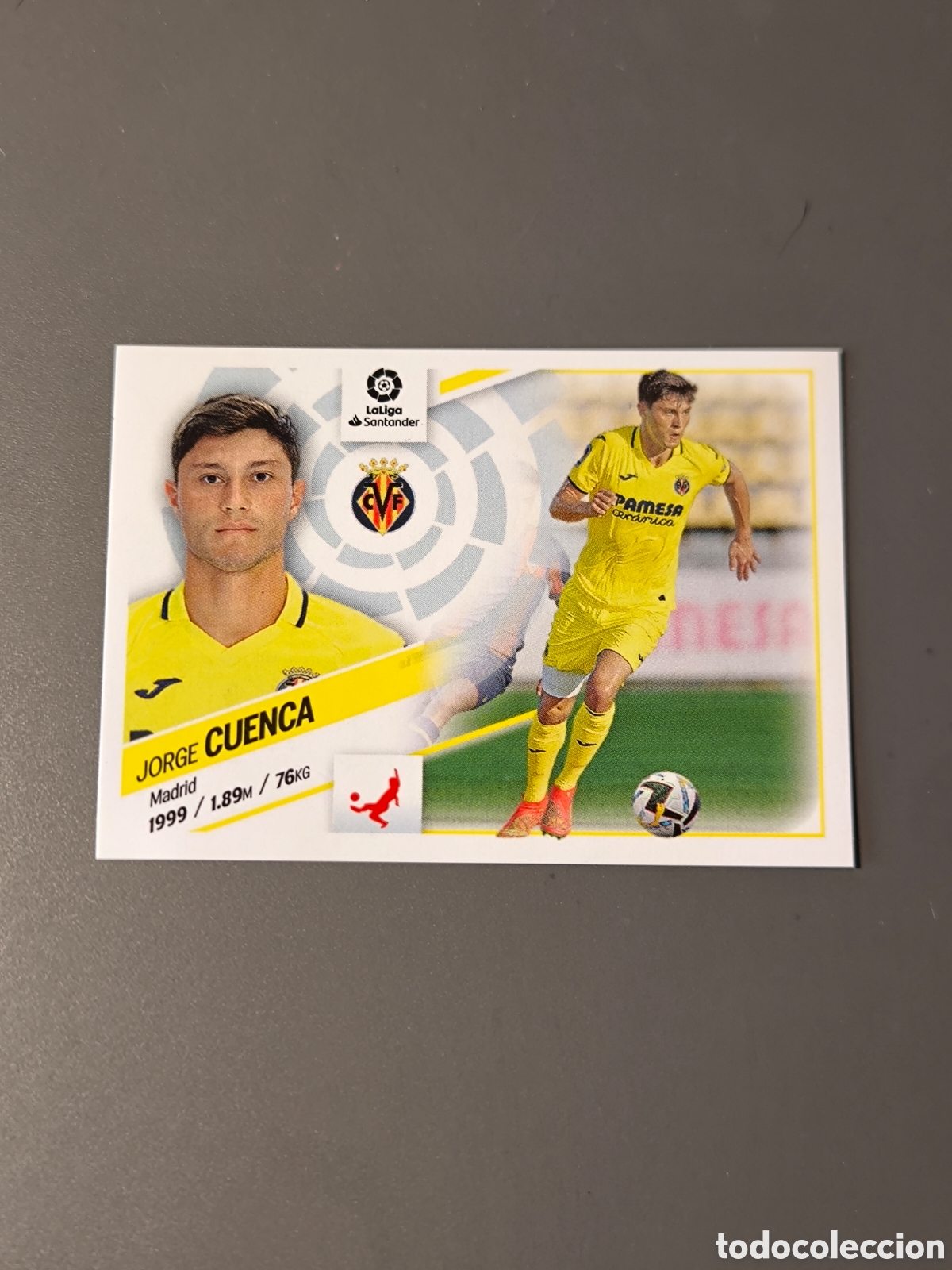 Cromos de F&uacute;tbol: CUENCA 9 BIS Villarreal CF Liga Este 22 23