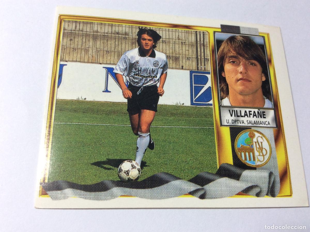 Cromos de F&uacute;tbol: Villafa&ntilde;e UD Salamanca Este 95 96 1995 1996