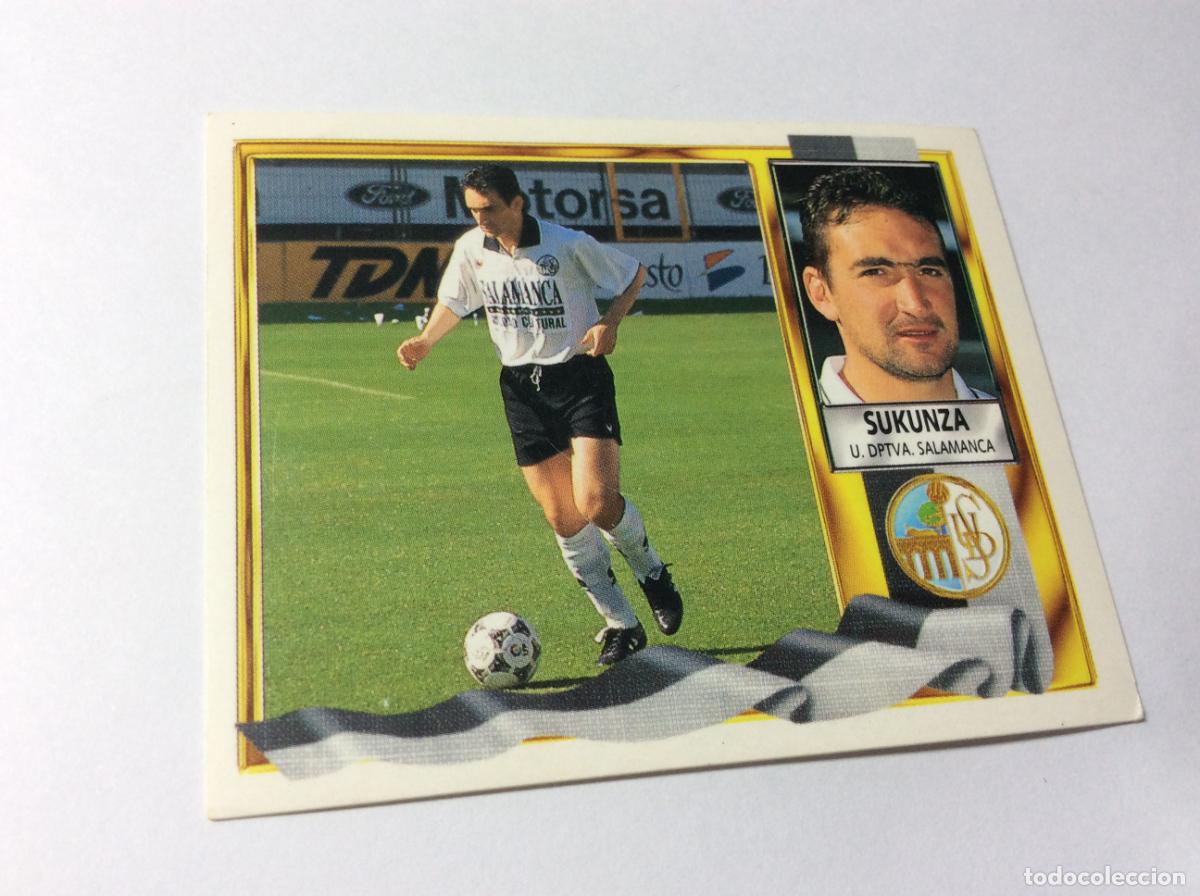 Cromos de F&uacute;tbol: Sukunza UD Salamanca Este 95 96 1995 1996