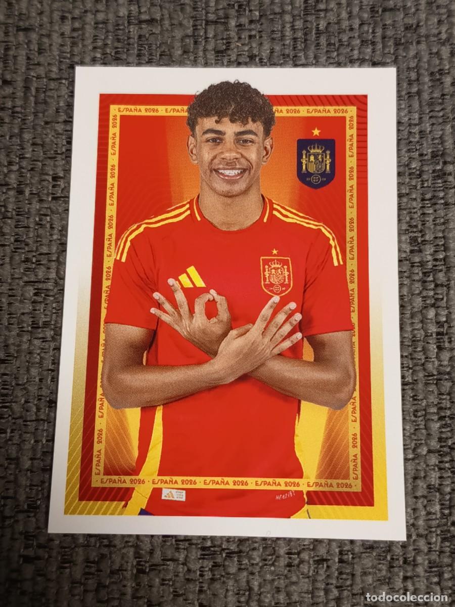 Cromos de F&uacute;tbol: LAMINE YAMAL CARREFOUR MUNDIAL 2026 N&deg;49 NUEVO