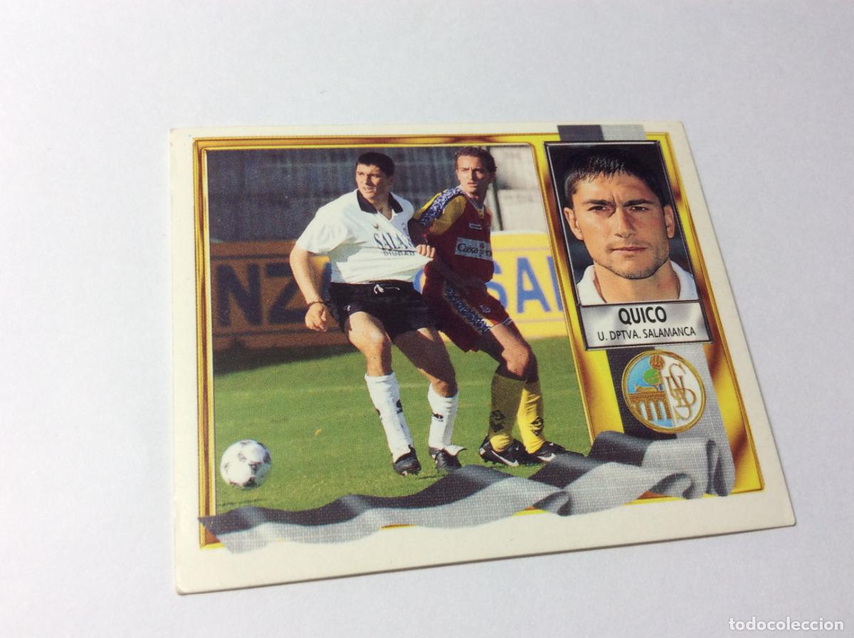 Cromos de F&uacute;tbol: Quico UD Salamanca Este 95 96 1995 1996
