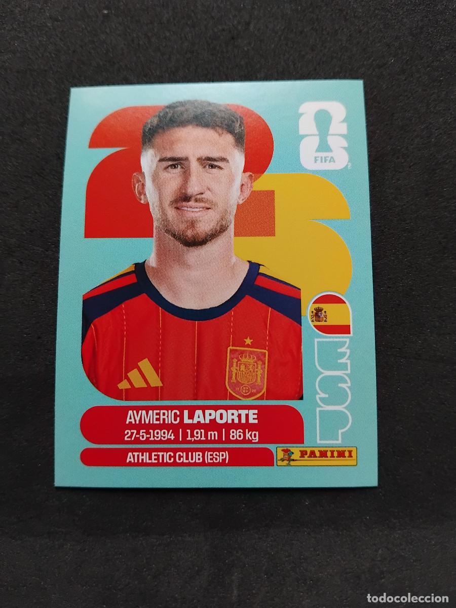 Cromos de F&uacute;tbol: AYMERIC LAPORTE ESP 4 - ESPA&Ntilde;A - PANINI FIFA WORLD CUP 2026 - MUNDIAL 2026 STICKER WORLDCUP SPAIN