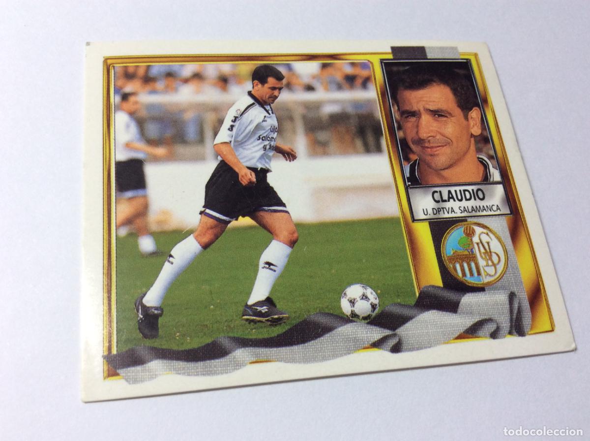Cromos de F&uacute;tbol: Claudio UD Salamanca Este 95 96 1995 1996