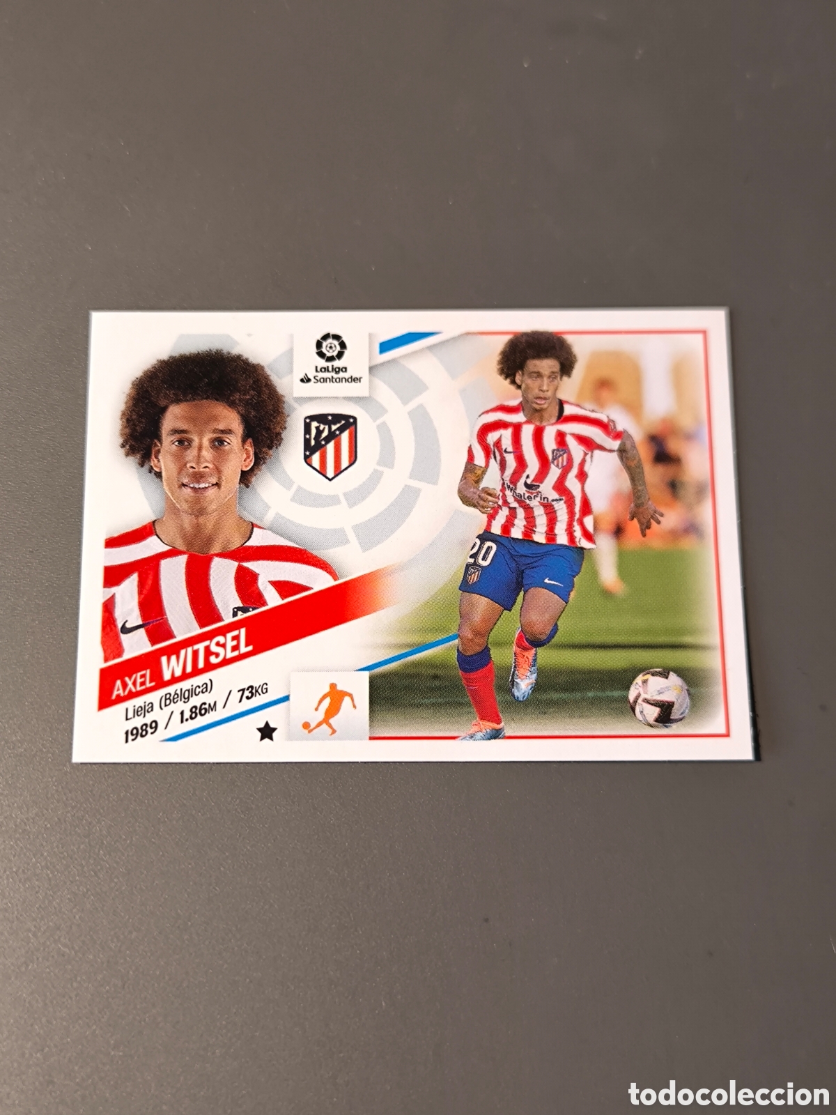 Cromos de F&uacute;tbol: WITSEL Fichaje 24 Atl&eacute;tico de Madrid Liga Este 22 23