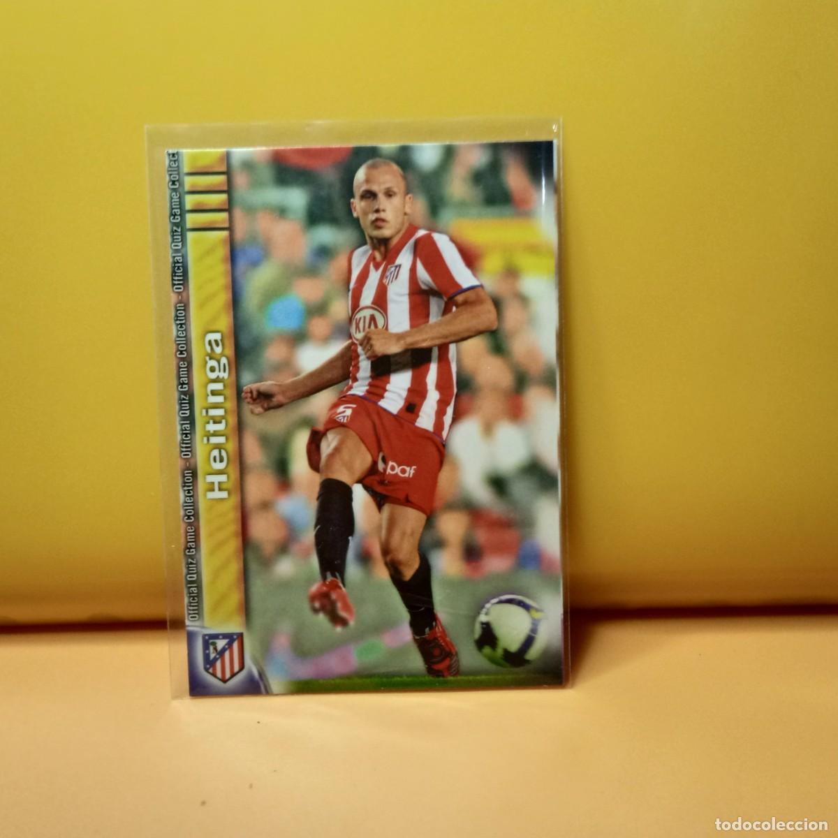 Cromos de F&uacute;tbol: MUNDICROMO 2009 2010 09 10 ATL&Eacute;TICO DE MADRID HEITINGA 90 (BAJA)