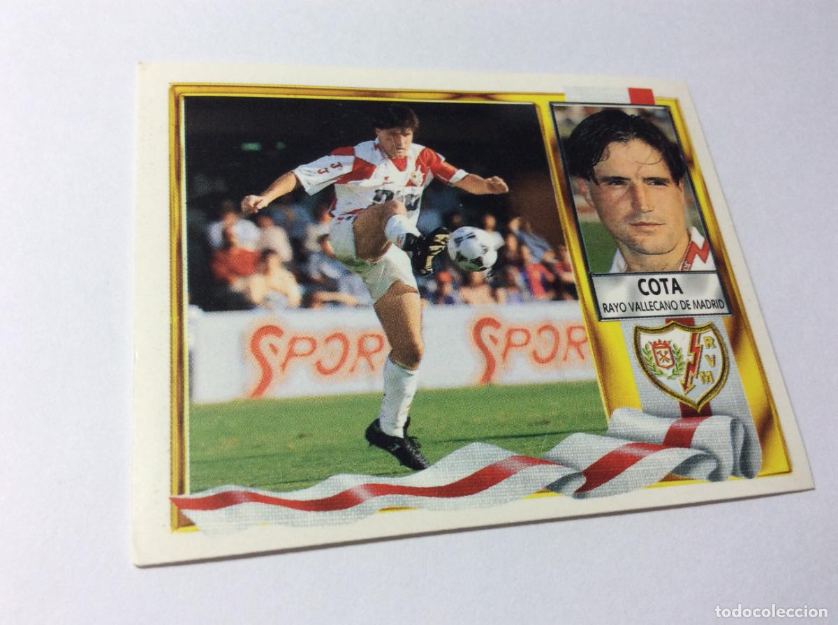 Cromos de F&uacute;tbol: Cota Rayo Vallecano Este 95 96 1995 1996