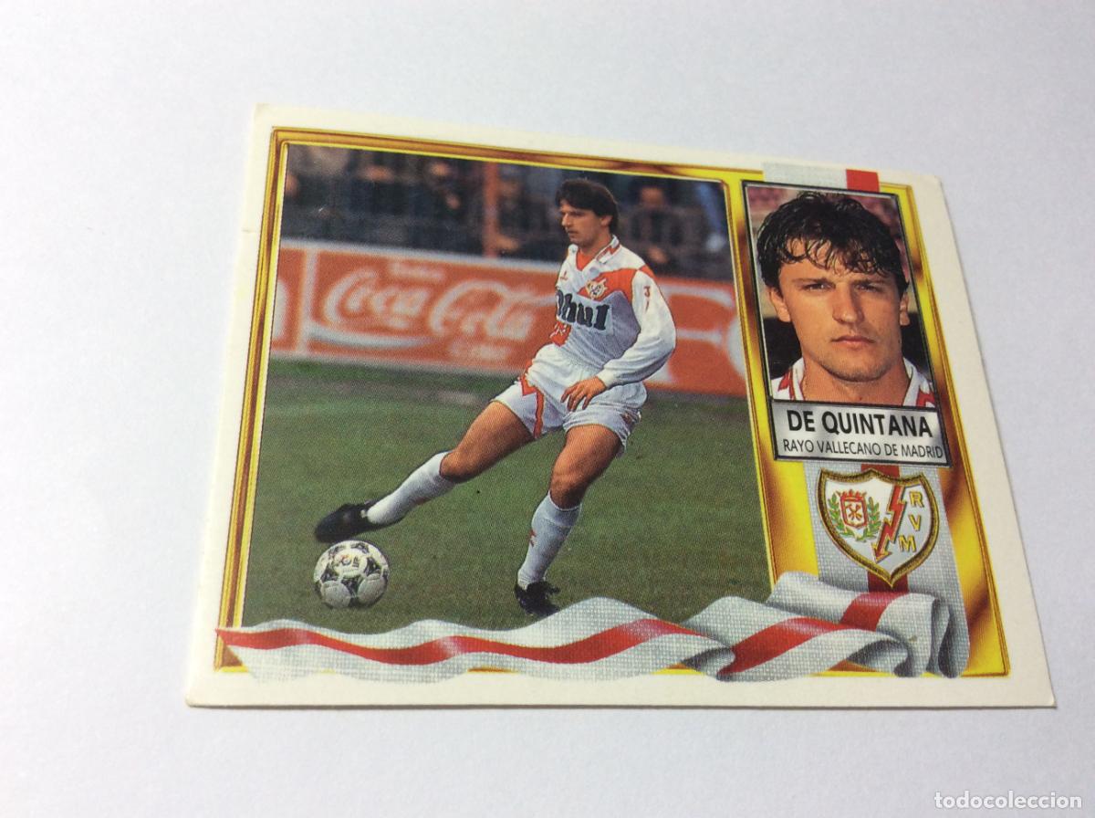 Fu&szlig;ball-Sticker: De Quintana Rayo Vallecano Este 95 96 1995 1996
