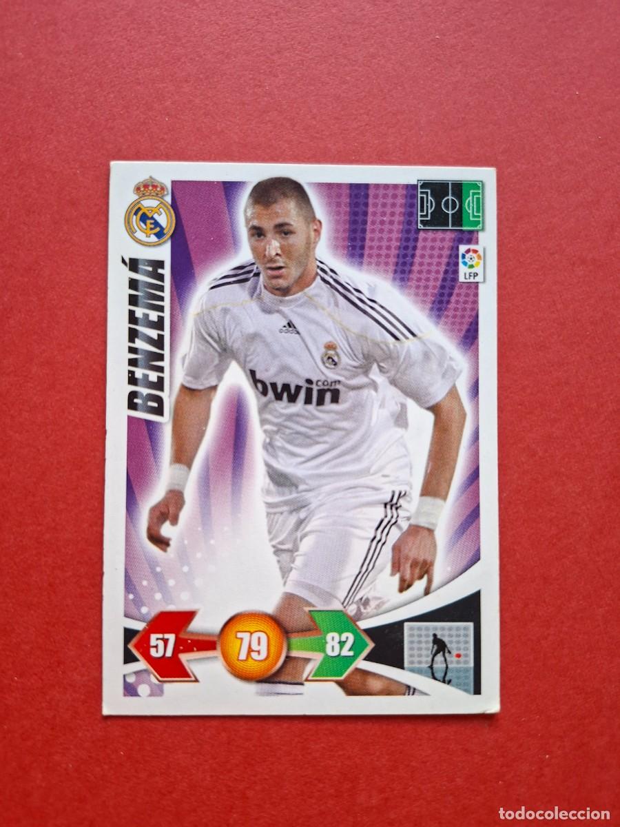 Fu&szlig;ball-Sticker: BENZEMA REAL MADRID ADRENALYN XL PANINI LIGA 2009 2010 09 10