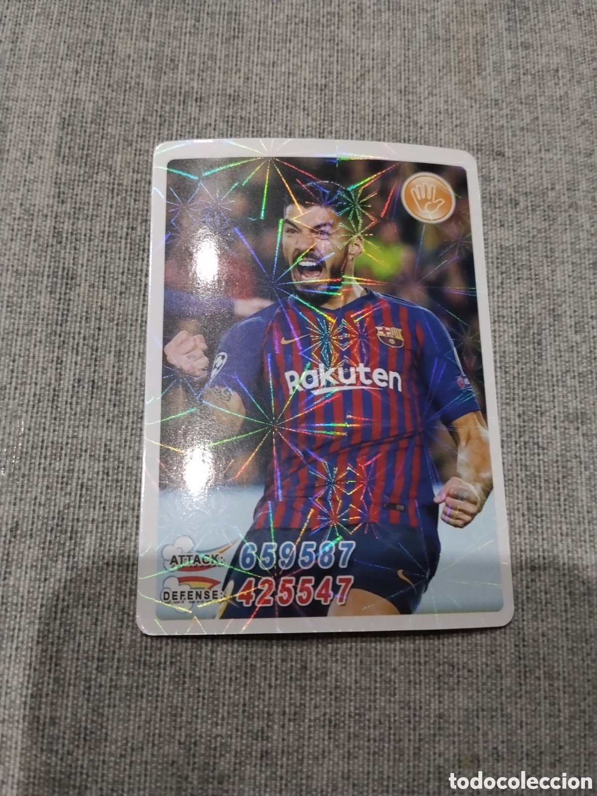 Fu&szlig;ball-Sticker: LUIS SUAREZ - FC BARCELONA CHAMPIONS LEAGUE ( A&Ntilde;O 2021 )