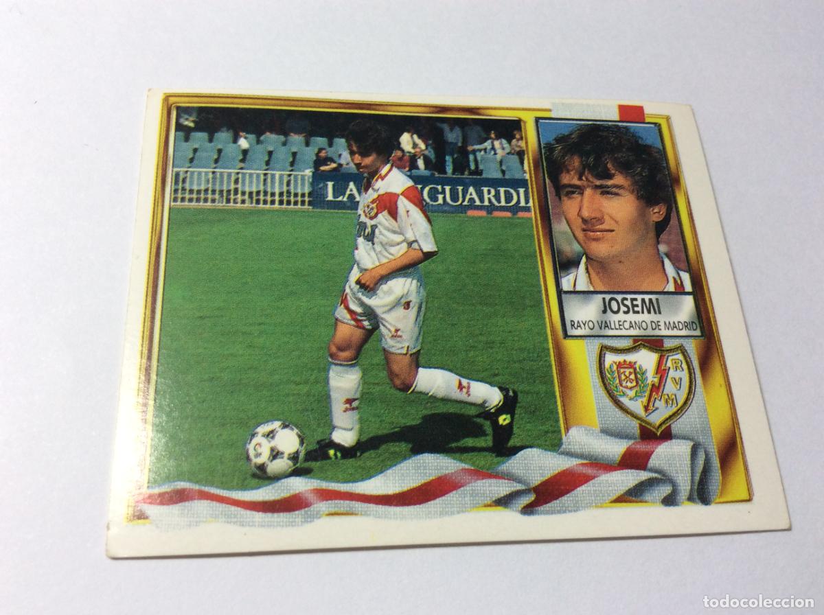 Fu&szlig;ball-Sticker: Josemi Rayo Vallecano Este 95 96 1995 1996