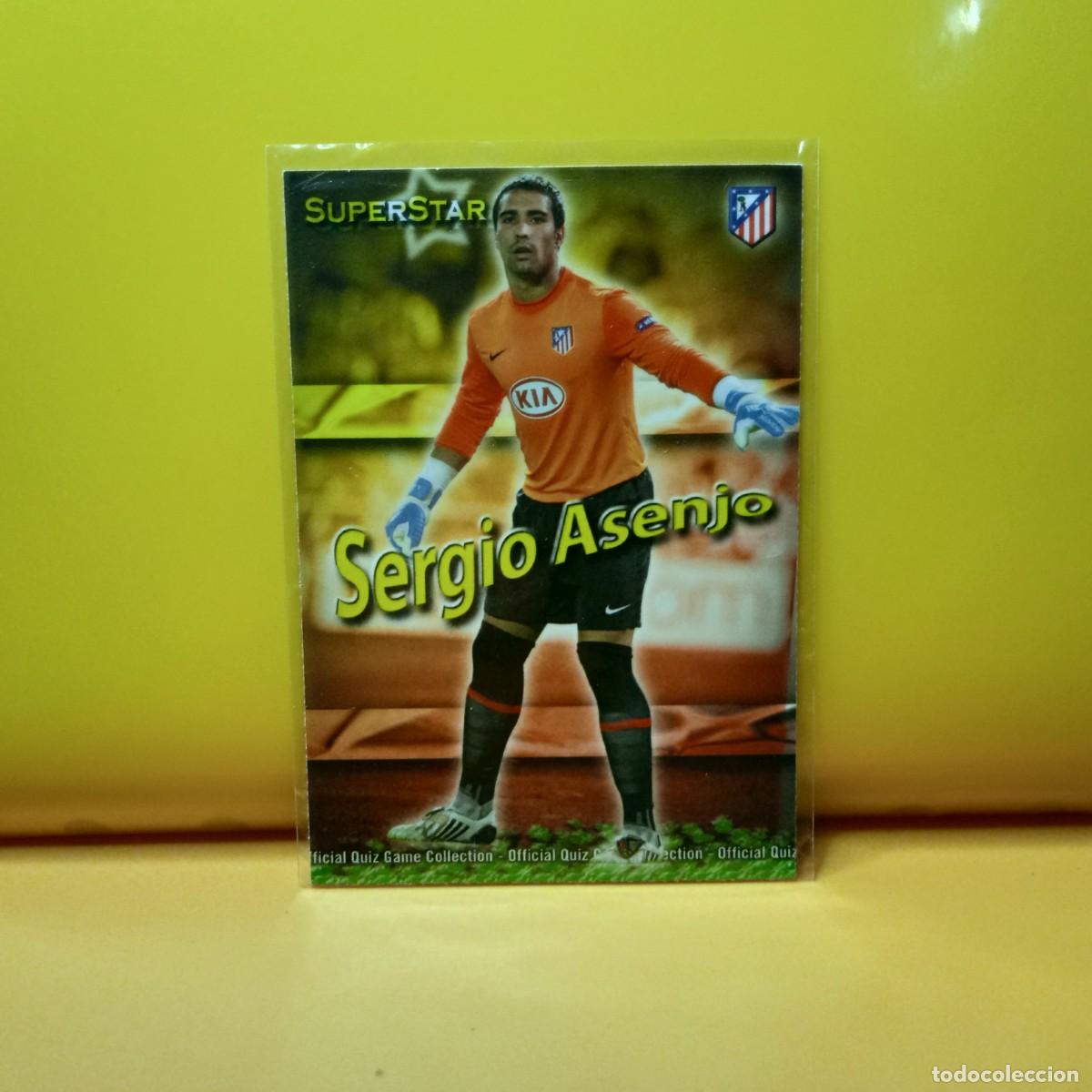 Fu&szlig;ball-Sticker: MUNDICROMO 2009 2010 09 10 SUPERSTAR MATE ATL&Eacute;TICO DE MADRID SERGIO ASENJO 104