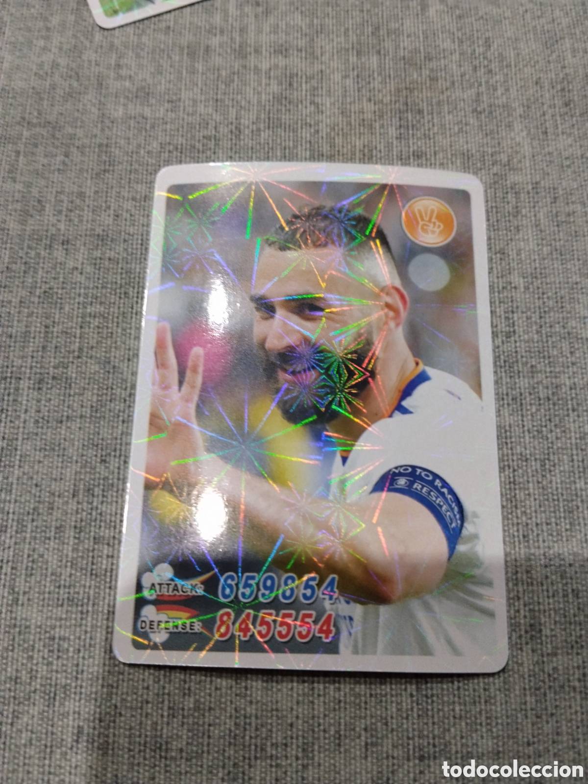 Cromos de f&uacute;tbol: BENZEMA - REAL MADRID CHAMPIONS LEAGUE ( A&Ntilde;O 2021 )