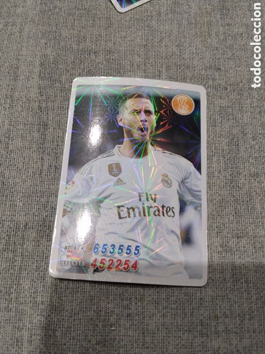 Fu&szlig;ball-Sticker: HAZARD - REAL MADRID CHAMPIONS LEAGUE ( A&Ntilde;O 2021 )