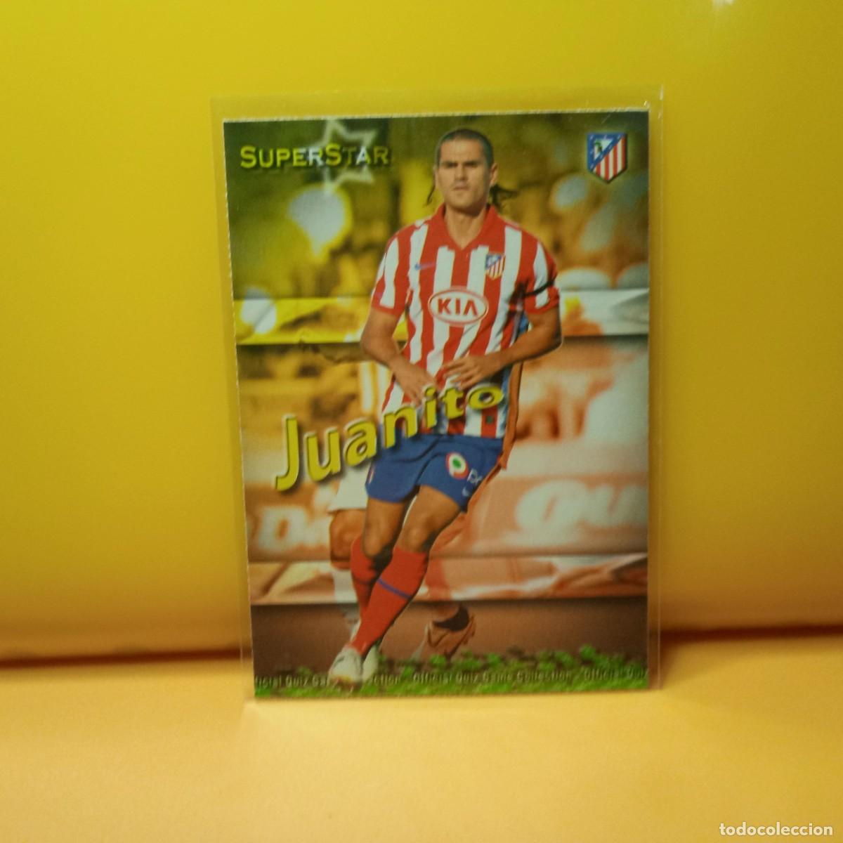 Fu&szlig;ball-Sticker: MUNDICROMO 2009 2010 09 10 SUPERSTAR MATE ATL&Eacute;TICO DE MADRID SERGIO JUANITO 105
