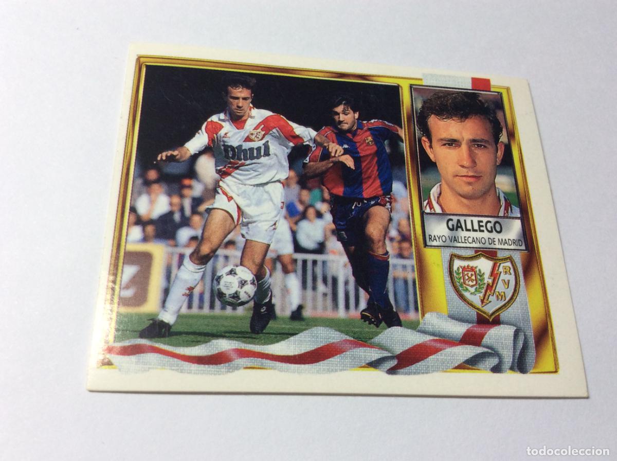 Fu&szlig;ball-Sticker: Gallego Rayo Vallecano Este 95 96 1995 1996