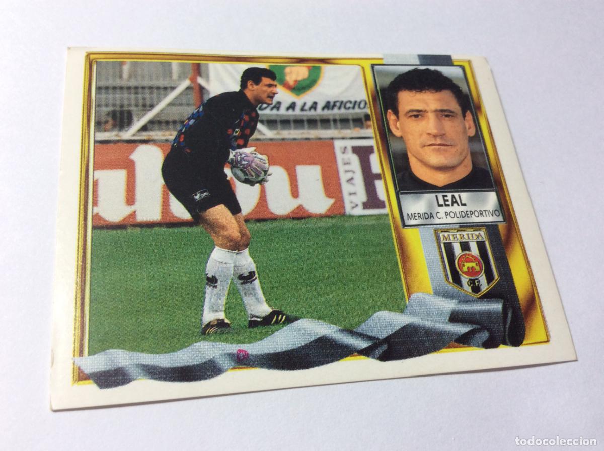 Cromos de F&uacute;tbol: Leal M&eacute;rida CD Este 95 96 1995 1996