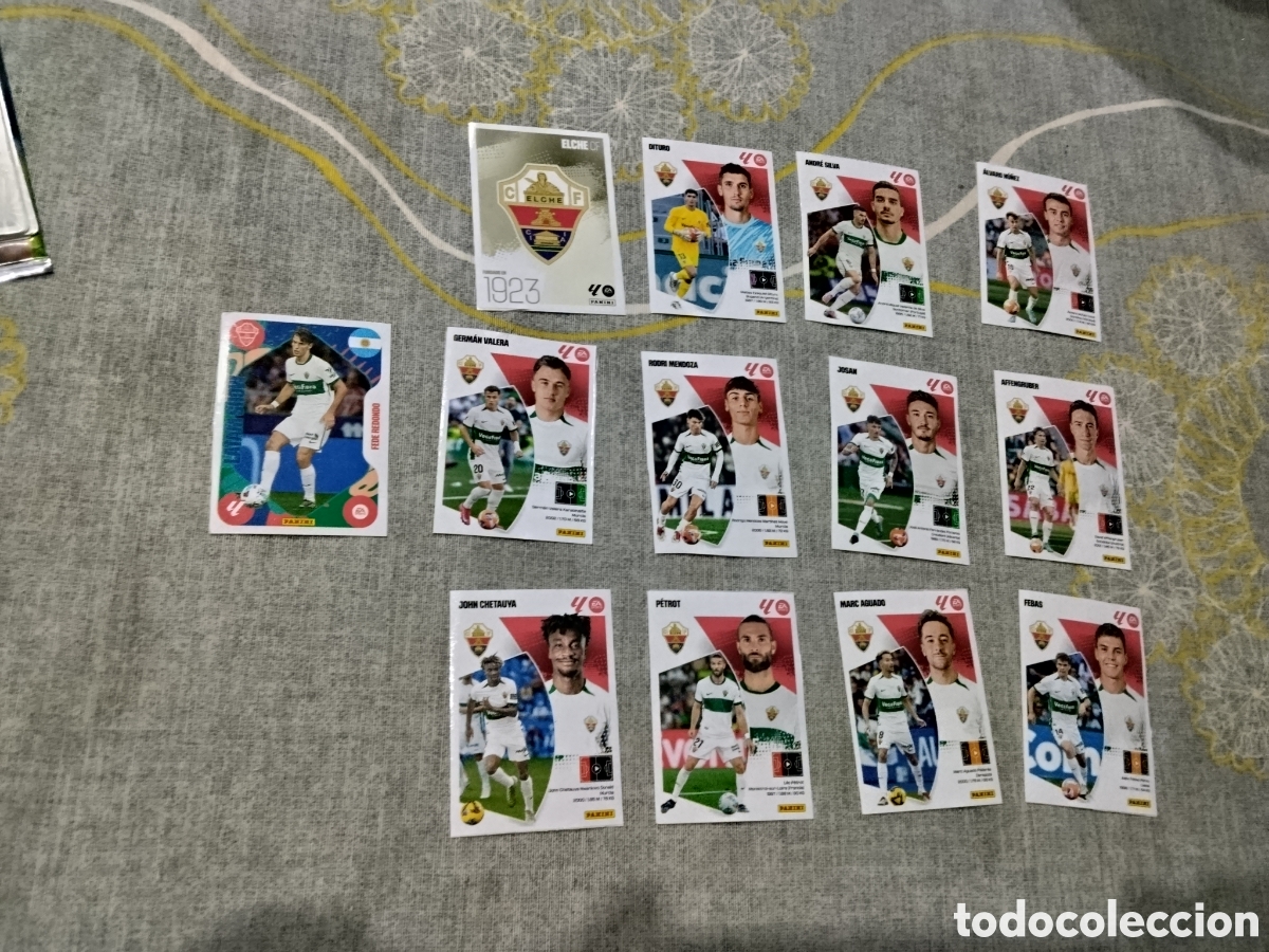 Cromos de F&uacute;tbol: LA LIGA STARS 2025-26 ( 13 CROMOS SIN PEGAR ELCHE CF ) PUBLICADO EN BRASIL ( LIGA ESPA&Ntilde;OLA )